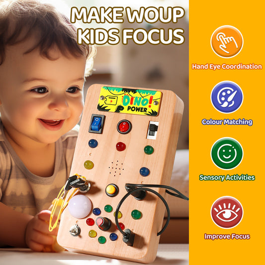 LED Montessori Learning Board (3-Tier)