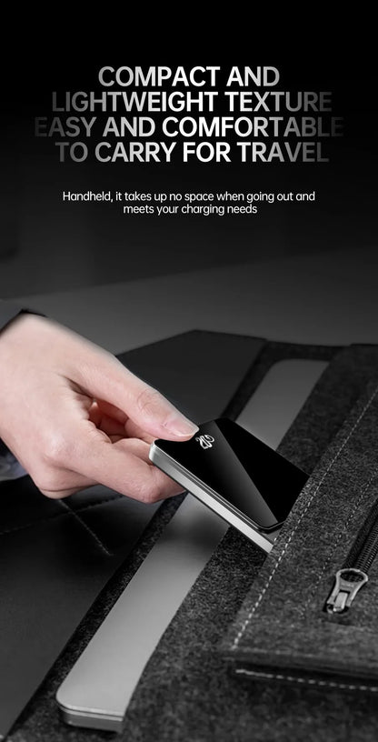 Ultra-Slim Magnetic Power Bank — Fast Charging On The Go