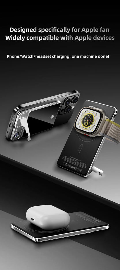 Ultra-Slim Magnetic Power Bank — Fast Charging On The Go